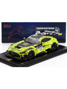   Spark - MERCEDES BENZ AMG GT3 EVO 6.2L V8 TEAM M-AMG GETSPEED N 2 24h SPA 2024 LUCA STOLZ - JULES GOUNON - FABIAN SCHILLER YELLOW BLACK