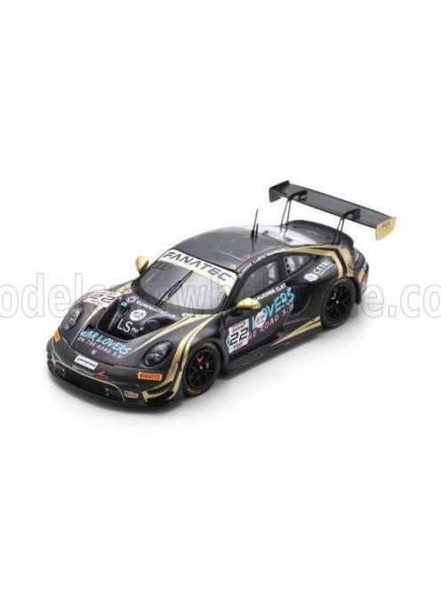 Spark - PORSCHE 911 992 GT3 R 4.2L TEAM SCHUMACHER CLRT N 22 24h SPA 2024 AYHANCAN GUVEN - LAURIN HEINRICH - DORIAN BOCCOLACCI BLACK GOLD