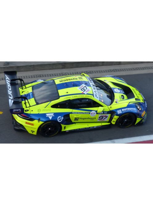 Spark - PORSCHE 911 992 GT3 R 4.2L TEAM RUTRONIK RACING N 97 24h SPA 2024 DUSTIN BLATTNER - RICHARD ROBICHON - DENNIS MARSCHALL - LOEK HARTOG YELLOW BLUE