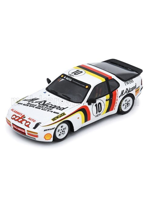Spark - PORSCHE 944 TURBO N 10 CUP CHAMPION FRANCE 1987 RENE METGE WHITE