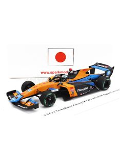   Spark - DALLARA SF23 HONDA M-TEC HR-417E TEAM THREEBOND DRAGO RACING N 12 SUPER FORMULA SEASON 2023 NIREI FUKUZUMI ORANGE BLACK BLUE