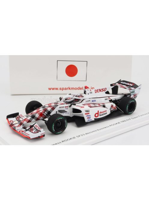Spark - DALLARA SF23 TOYOTA TRD01F TEAM DENSO ROOKIE RACING N 14 SUPER FORMULA SEASON 2023 KAZUYA OSHIMA WHITE RED BLACK