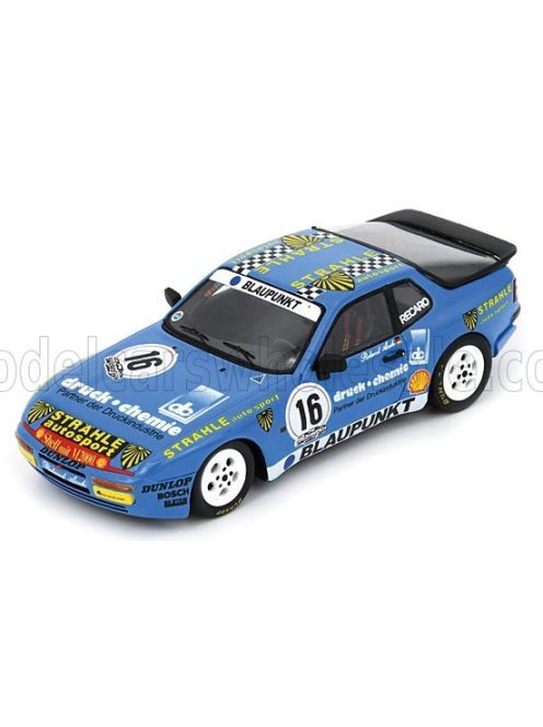 Spark - PORSCHE 944 TURBO N 16 CUP CHAMPION GERMANY 1988 ROLAND ASCH BLUE