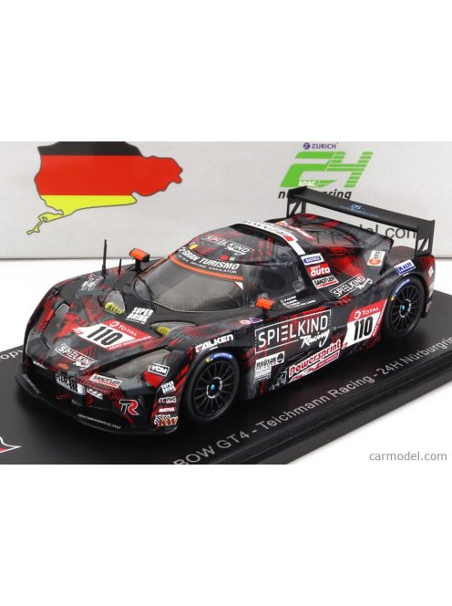 Spark-Model - Ktm X-Bow Gt4 Team Teichmann Racing N 110 24H Nurburgring 2021 D.Bohr - T.Molig - F.Von Der Laden - D.Adorf Red Black