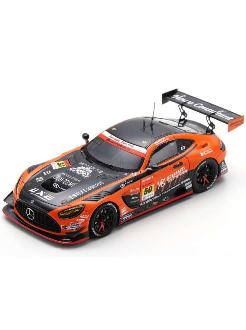 Spark - MERCEDES BENZ AMG GT3 TEAM AMAGE RACING N 50 GT300 SUPER GT 2021 MASAKI KANO - MASATAKA YANAGIDA ORANGE BLACK