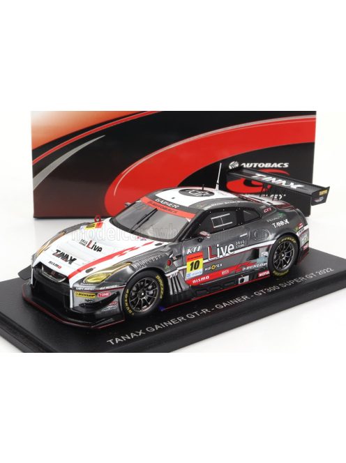 Spark - NISSAN GT-R TEAM GAINER TANAX N 10 GT300 SUPER GT 2022 R.TOMITA - R.OKUSA WHITE GREY