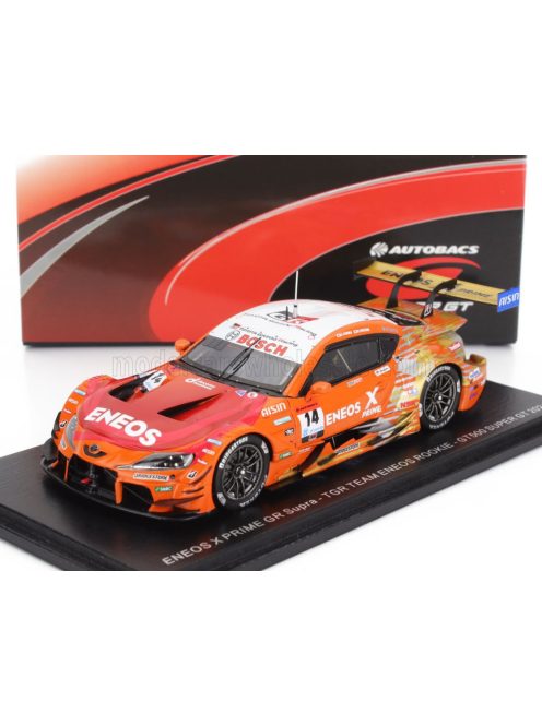 Spark - TOYOTA SUPRA GR TEAM ENEOS ROOKIE N 14 GT500 CLASS SUPER GT 2024 KAZUYA OSHIMA - NIREI FUKUZUMI ORANGE WHITE