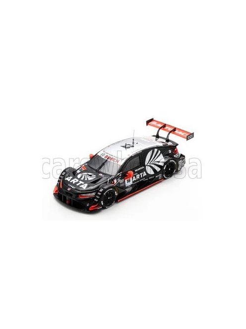 Spark - HONDA CIVIC TYPE-R GT TEAM ARTA RACING N 16 GT500 SUPER GT 2024 HIROKI OTSU - REN SATO BLACK