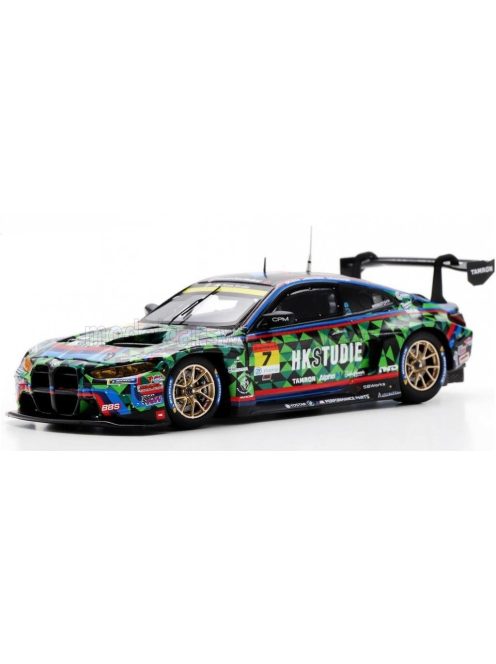 Spark - BMW 4-SERIES M4 GT3 3.0L TWIN TURBO TEAM STUDIE N 7 GT300 SUPER CLASS GT 2024 SEIJI ARA - NIKLAS KRUTTEN - BRUNO SPENGLER GREEN BLACK