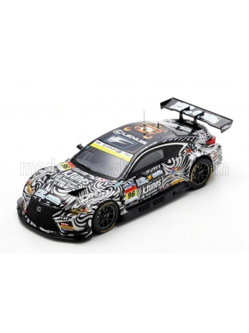 Spark - LEXUS RC F GT3 TEAM K-TUNES RACING N 96 GT300 CLASS SUPER GT 2024 MORIO NITTA - SHINICHI TAKAGI BLACK WHITE