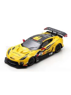   Spark - CHEVROLET CORVETTE C7.R 5.5L V8 GT3-R TEAM CALLAWAY COMPETITION RACING N 37 10h ZUZUKA 2019 RYO OGAWA - MARKUS POMMER - SHINJI TAKEI YELLOW BLACK