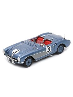   Spark - CHEVROLET CORVETTE C1 SPIDER CARL BEUHLER N 3 12h SEBRING 1956 DON DAVIS - ROBRT GATZ LIGHT BLUE MET