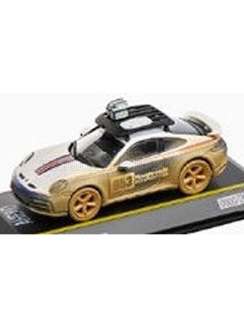 Spark - PORSCHE 911 992 DAKAR N 953 AHEAD COUPE 2024 WHITE BLUE RED
