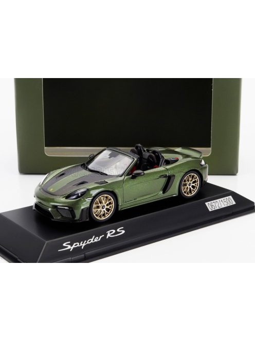 Spark - PORSCHE 718 (982) SPIDER RS 2024 GREEN MET BLACK