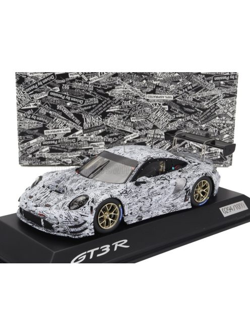 Spark - PORSCHE 911 992 GT3 R COUPE TEST CAR ERLKONING 2022 WHITE BLACK
