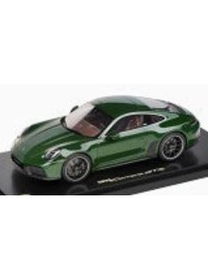   Spark - PORSCHE 911 992-2 CARRERA GTS COUPE CUARENTA EDITION 2024 - CON VETRINA - WITH SHOWCASE GREEN