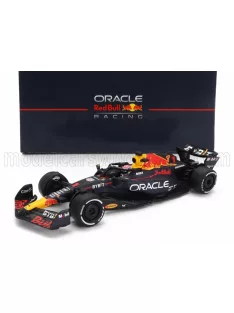  Spark - RED BULL F1  RB19 TEAM ORACLE RED BULL RACING N 1 WORLD CHAMPION SEASON 2023 MAX VERSTAPPEN MATT BLUE