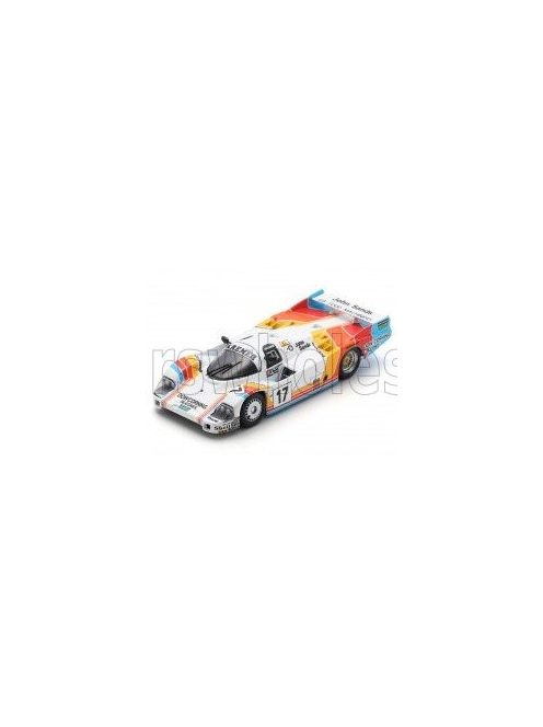 Spark - PORSCHE 956 2.6L TWIN TURBO TEAM PORSCHE KREMER RACING N 17 24h LE MANS 1984 TIFF NEEDELL - DAVID SUTHERLAND - RUSTY FRENCH WHITE RED YELLOW