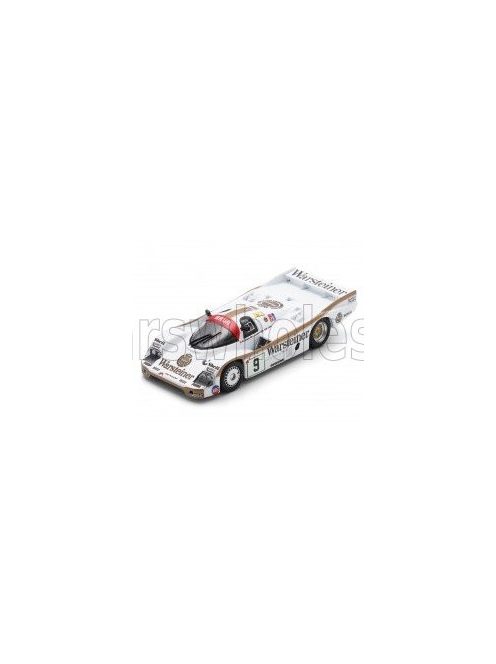 Spark - PORSCHE 956 2.6L TWIN TURBO TEAM BRUN MOTORSPORT GMBH N 9 4th 24h LE MANS 1984 WALTER BRUN - PRINZ LEOPOLD VON BAYERN - BOB AKIN WHITE