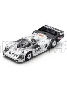   Spark - PORSCHE 956 2.6L TWIN TURBO TEAM CHARLES IVEY RACING N 21 24h LE MANS 1984 ALAIN DE CADENET - ALLAN GRICE - CHRIS CRAFT SILVER WHITE BLACK