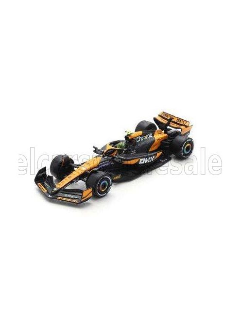 Spark - McLAREN F1  MCL38 TEAM MCLAREN N 4 WINNER MIAMI GP 2024 FIRST F1 VICTORY LANDO NORRIS ORANGE BLACK