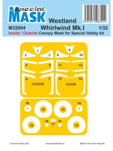Special Hobby - Westland Whirlwind Mk.I Inside/Outside MASK