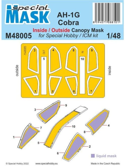 Special Hobby - AH-1G Cobra Mask