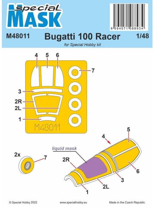 Special Hobby - Bugatti 100 MASK