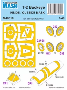 Special Hobby - T-2 Buckeye Inside/Otside MASK 1/48