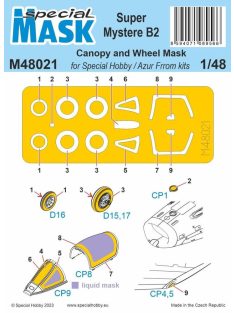 Special Hobby - Super Mystere SMB-2  MASK 1/48