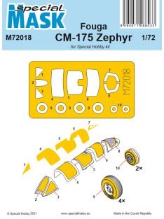 Special Hobby - Fouga CM-175 Zephyr Mask