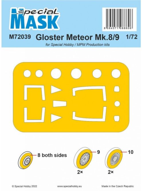 Special Hobby - Gloster Meteor Mk.8/9 MASK 1/72