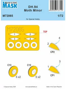 Special Hobby - DH.94 Moth Minor MASK