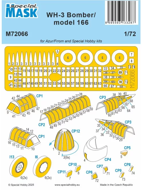 Special Hobby - WH-3 Bomber / model 166 MASK