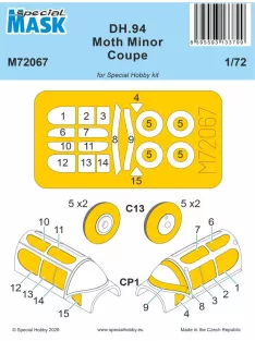 Special Hobby - DH.94 Moth Minor Coupé MASK