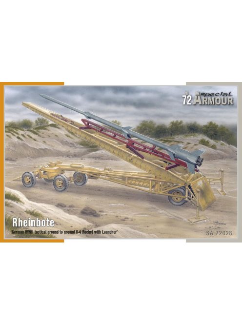 Special Hobby - Rheinbote German WWII tactical ground to ground V-4 Rocket with Launcher