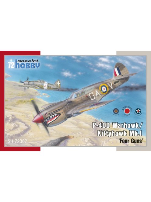 Special Hobby - Curtiss P-40D Warhawk / Kittyhawk Mk.I "Four Guns"