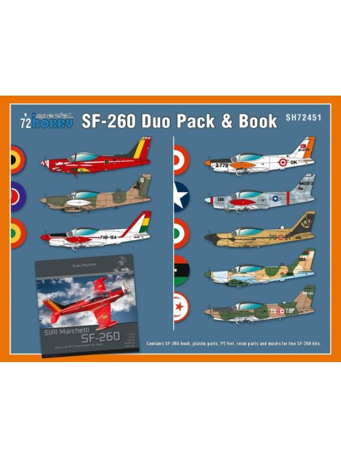 Special Hobby - SIAI-Marchetti SF-260 Duo Pack & Book