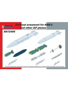   Special Hobby - External armament for SMB-2 and other IAF planes 1/72