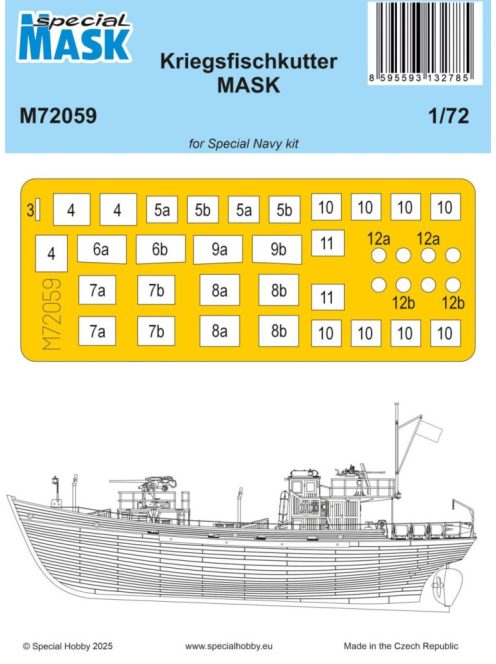 Special Hobby - Kriegsfischkutter MASK 1/72