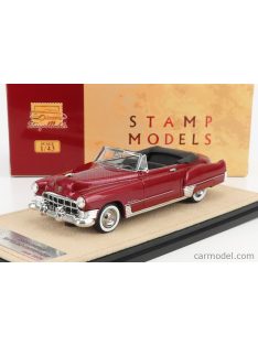   Stamp-Models - Cadillac Series 62 Convertible Open 1949 Bordeaux