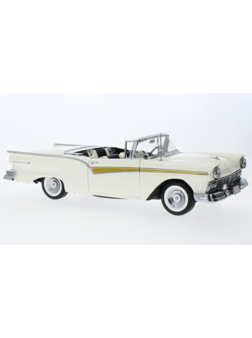 Sun Star - Ford Fairlane 500 Skyliner, weiss, 1957, 1:18