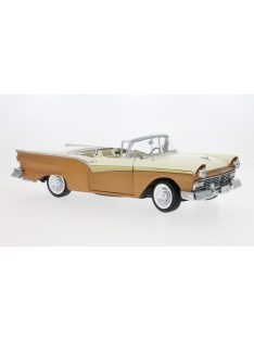 Sun Star - Ford Fairlane 500 Skyliner bronze/beige 1957 1:18