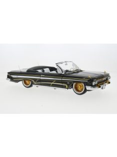   Sun Star - Chevrolet Impala Convertible Lowrider, schwarz, 1961, 1:18