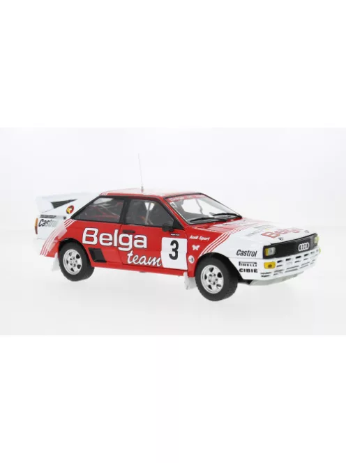 Sun Star - Audi quattro A1 Lotto Haspengouwrally 1983 #3 M.Duez/W.Lux 1:18
