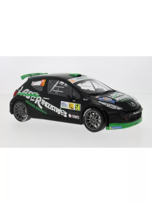 Sun Star - Peugeot 207 S2000, Monza Rally Show, 2013, #58, 1:18