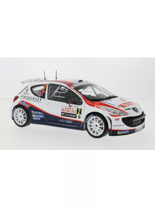 Sun Star - Peugeot 207 S2000, Rallye WM, Rallye Monte Carlo, 2011, #2, 1:18