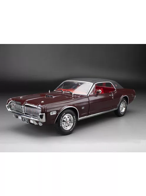 Sun Star - 1:18 Mercury Cougar XR7G, Black Cherry, 1968