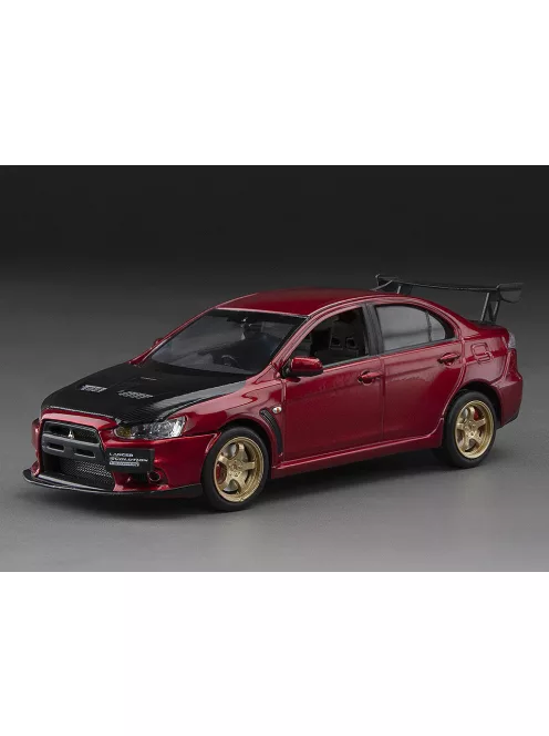 Sun Star - 1:43 Mitsubishi Lancer Evolution X, Red Metallic, 2008 - Limited Edition 499 pcs.