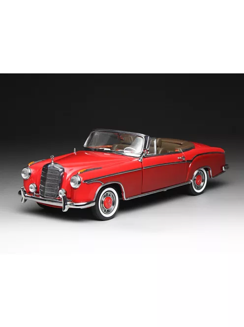 Sun Star - 1:18 Mercedes-Benz 220 SE Cabriolet - Red/Dark Red 1960